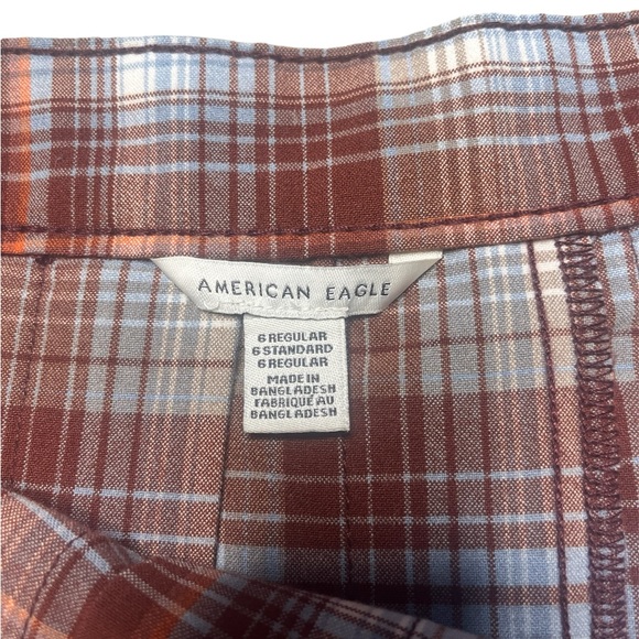 American Eagle School Girl Plaid Pleated Skirt - Picture 4 of 6